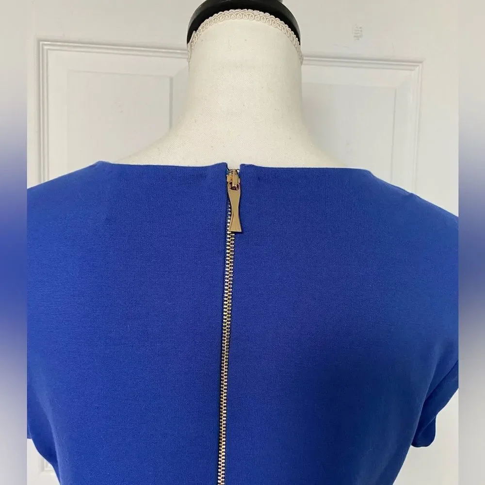 Kate Spade Electric Blue Sleeveless Dress